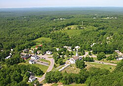 Rindge from the air